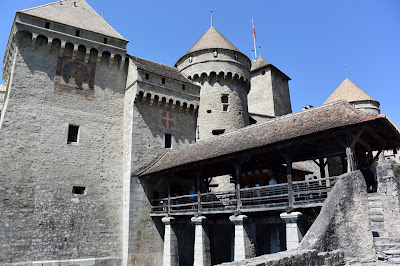 Fachada principal Castillo de Chillon - Montreux - Suiza