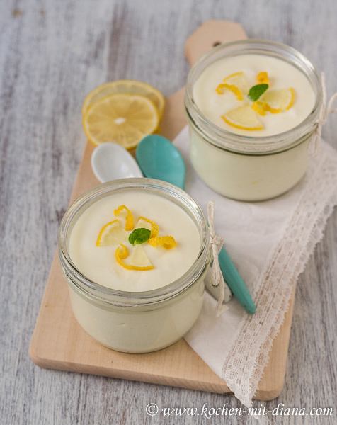 Lemon mousse