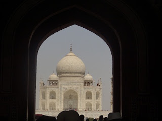 View of Taj Mahal My Way