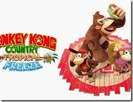 Donkey Kong Country Tropical Freeze, Diddy, Kong e Dixie