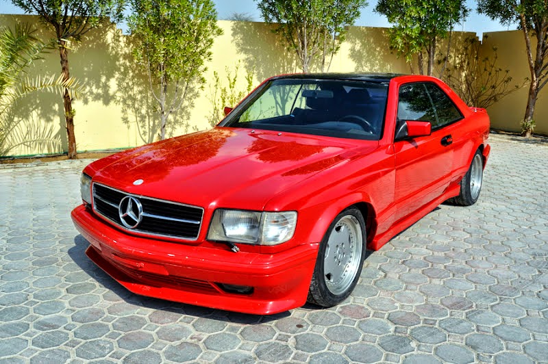 Mercedes W126 500SEC AMG Coupe Widebody