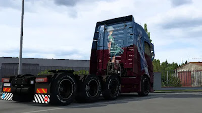 Skin Rei Ayanami for Pendragon Volvo FH12 By Zen Workshop