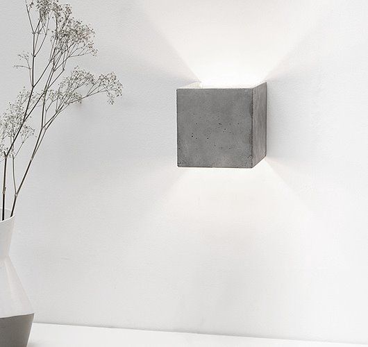 lampa z betonu
