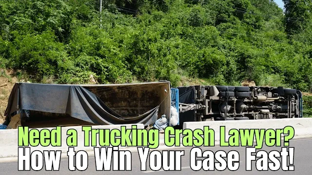 Looking for the best truck accident lawyer? Find out how a top trucking lawyer can help you win your case fast and get the compensation you deserve!