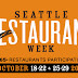 FOOD EVENT: Seattle Restaurant Week