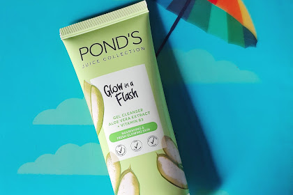REVIEW : Pond's Juice Collection Gel Cleanser Aloe Vera