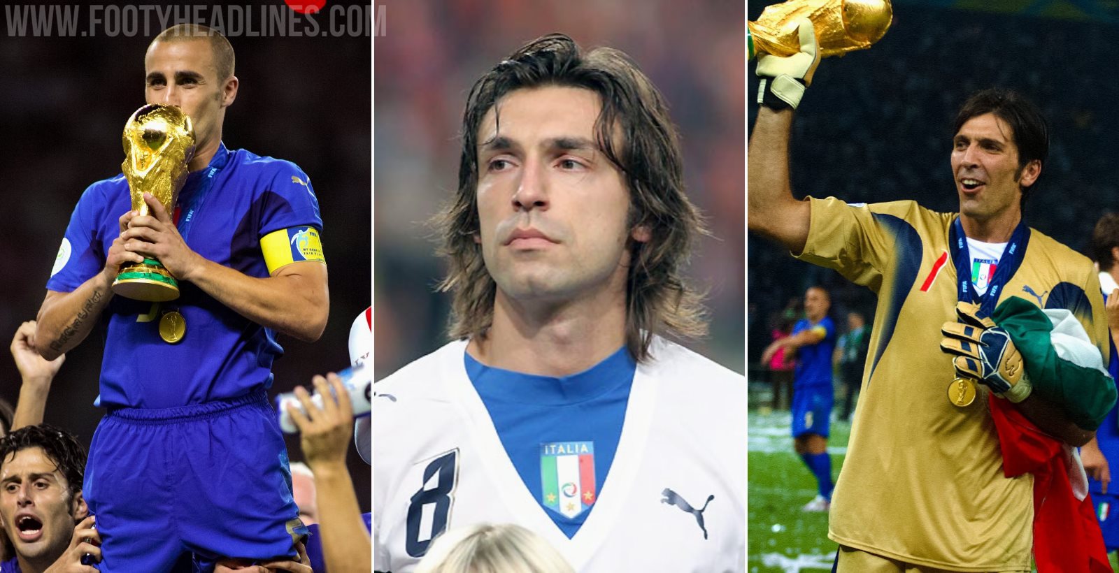 The Surprising Inspiration for Italy's 2006 World Cup Kits - Footy Headlines