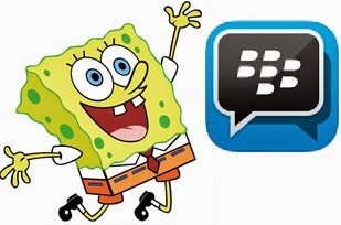 app bbm+ Plus Mod tema spongebob terbaru jellybean