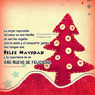 frases de navidad con imagen para la familia