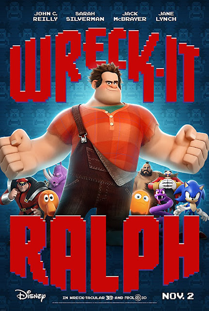 Wreck-It Ralph 2012 Disney movie poster John C. Reilly Sarah Silverman Jack McBrayer