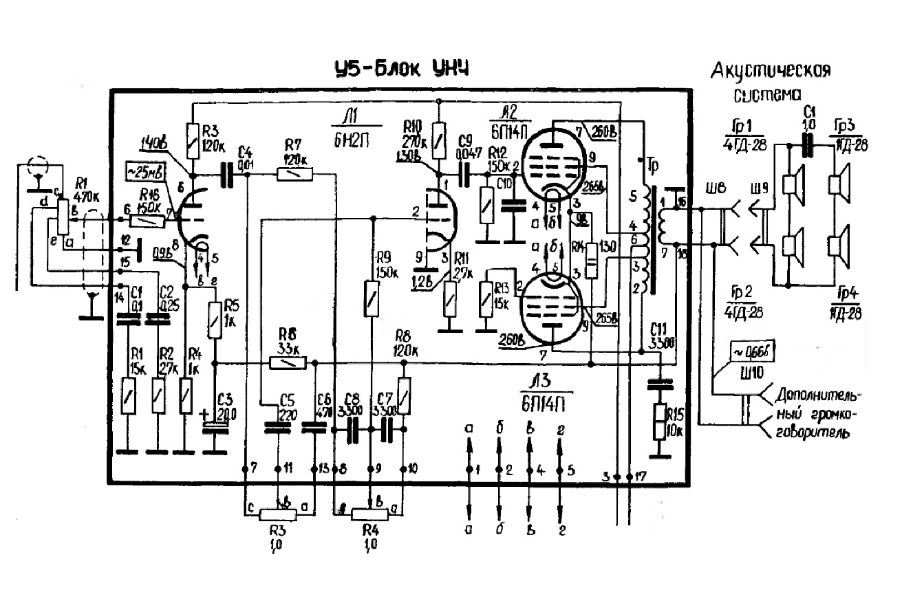 Эстония стерео ламповая радиола высшего класса схема
