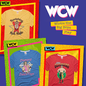 WWE “WCW Where the Big Boys Play” T-Shirt Collection by HOMAGE
