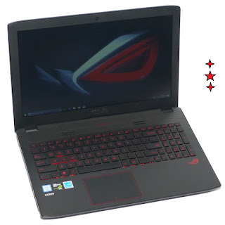 Jual Laptop Gaming ASUS ROG GL522VX Fullset