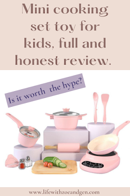 Mini cooking set toy for kids, full and honest review. l Is it worth the hype? l  Life with ZG l Motherhood