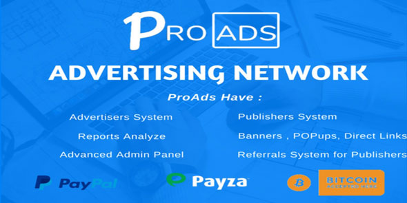 ProAds v2.6.0 - Online Advertising Network Script
