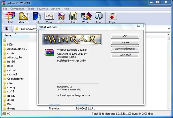 Download WinRAR 5.00 Beta 3 Full Version Free