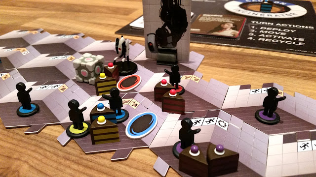 portal boardgame review aperture science