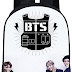 JUNG KOOK Kpop BTS GOT7 Backpack Laptop Bag Jimin SUGA V Messenger Bag