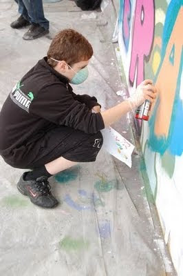 cours de graff et stage de graffiti sur paris IDF