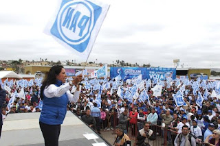 El voto de conciencia nos llevará  al triunfo: Mónica Hernández   