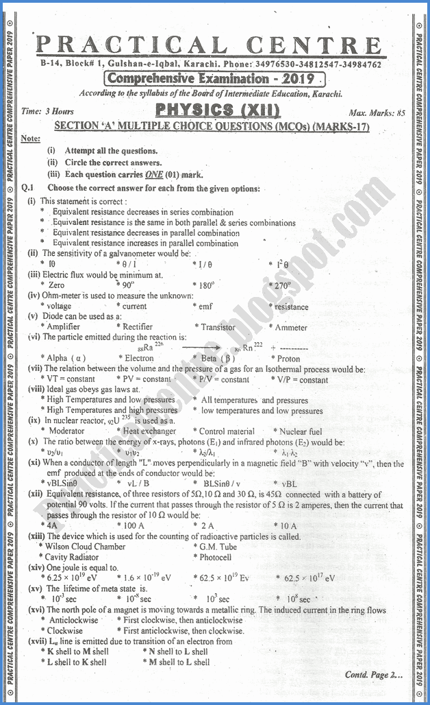 physics-12th-practical-centre-guess-paper-2019-science-group