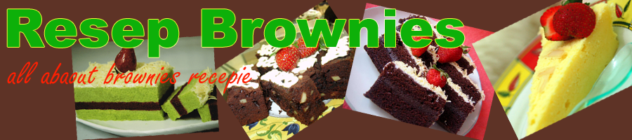 Resep Brownies: RESEP BROWNIES KUKUS AMANDA