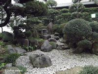 Another view of a beautifully manicured private garden in Nagasaki, Japan