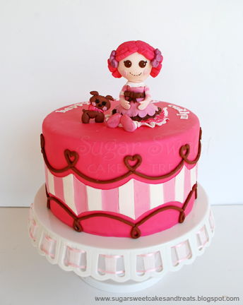 Lalaloopsy Birthday Cake on Daughter S 5th Birthday Cake She Is Crazy About All Things Lalaloopsy