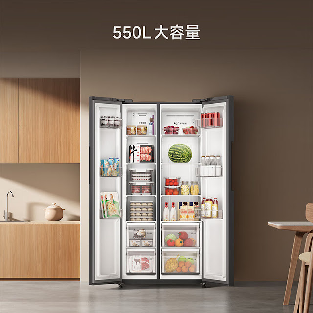 Kulkas Xiaomi Mijia 550L Hadir dengan Fitur Antibakteri dan Efisiensi Energi Tinggi!