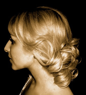 short bridal hairstyle. Curly, wavy or straight, short bridal hairstyles 