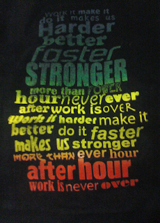 Harder better faster stronger