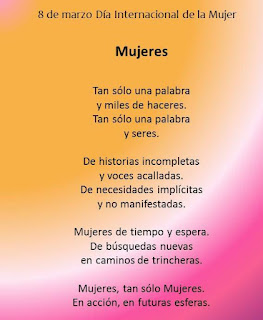 Día de la Mujer, Poemas