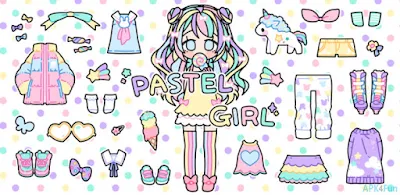 لعبة Pastel Girl مهكرة مدفوعة, تحميل APK Pastel Girl, لعبة Pastel Girl مهكرة جاهزة للاندرويد, Pastel Girl apk mod