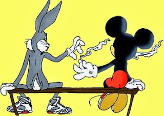 Marihuana Mickey Mouse and Bugs Bunny