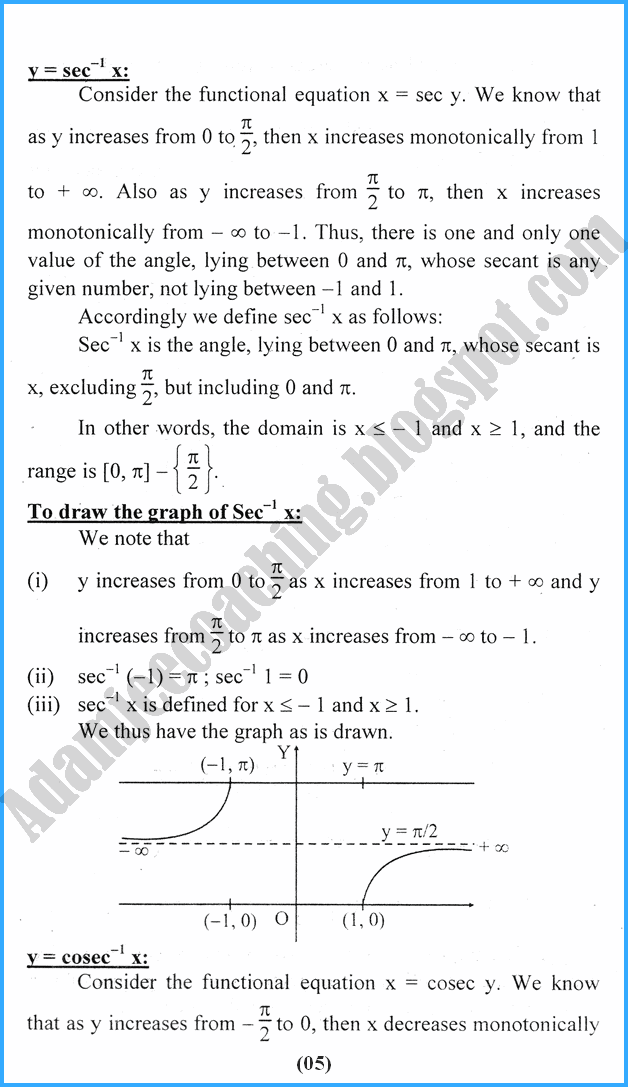 inverse-trigonometric-functions-and-trigonometric-equations-definitions-and-formulae-mathematics-11th