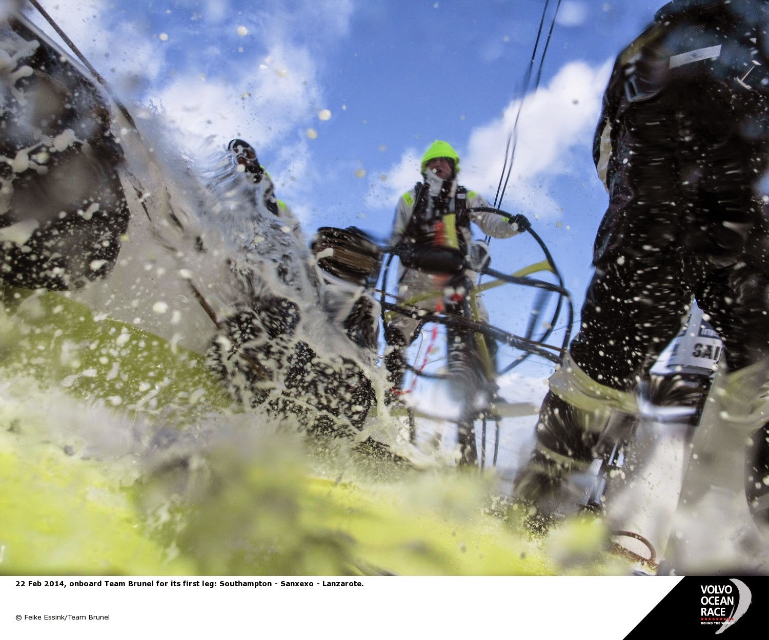 Les Hollandais du Team Brunel autour des Iles Canaries.