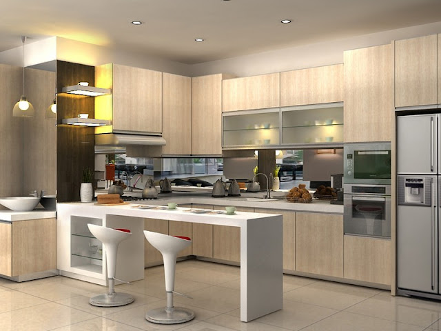 Desain Dapur Minimalis Type 45 Mewah