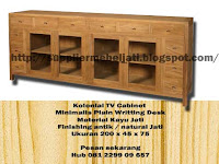 supplier mebel jati jepara murah medan jepara semarang buffet tv minimalis jati