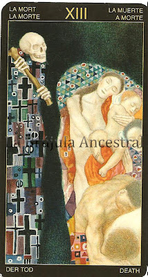 La Muerte, Arcanos Mayores Tarot Klimt