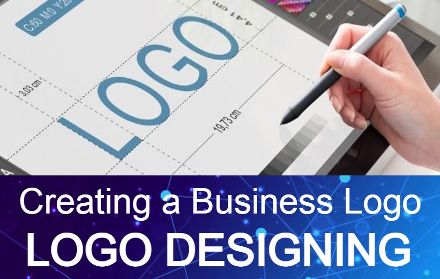 What are the steps to design a logo?