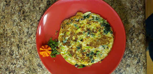 Mexican Omelette in Indian Style