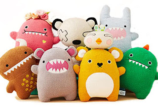 Noodoll assorted plush toys