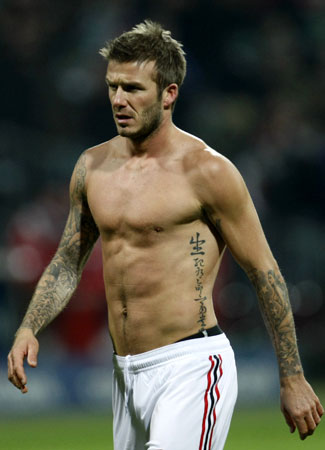 David Beckham Tattoos