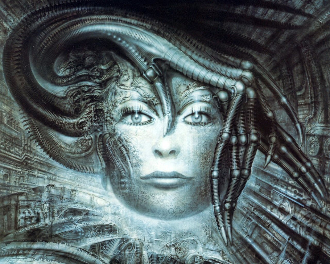 Wallpapers Photo Art: HR Giger Wallpaper, Art Wallpaper