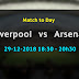 Watch Live Liverpool vs Arsenal Online Video England Premier League - Football