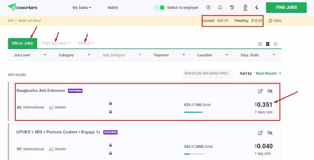 Picoworkers থেকে আয় করার উপায়