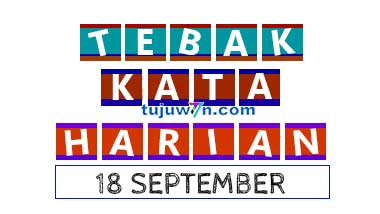 tantangan harian shopee tebak kata 18 september 2022