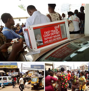 Awka Residents Besiege Banking Halls As Old Naira Notes Nears Deadline