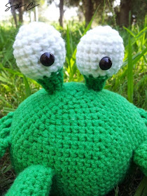 cangrejo de crochet amigurumi