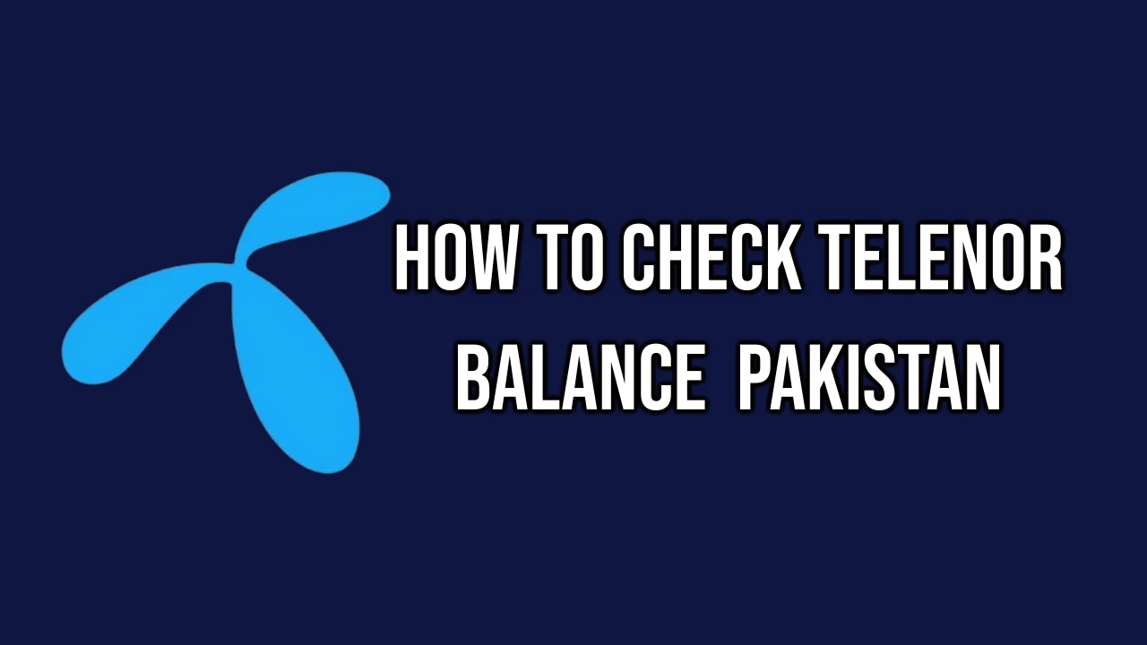 Check Telenor Balance